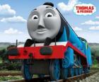 Gordon, sayısı 4 ile mavi motor, ekspres tren